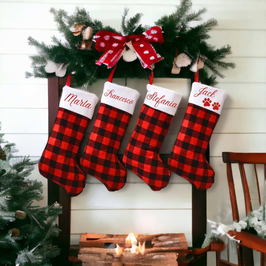 Calza Natalizia Personalizzata con Nome