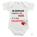 Baby Body Papà è Il Mio Valentino - Idea Regalo San Valentino
