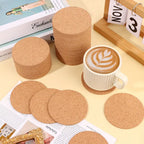 Set Sottobicchieri in Sughero Personalizzati con Logo Aziendale