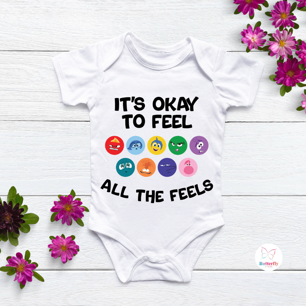 Body Per Neonati Personaggi Inside Out 2