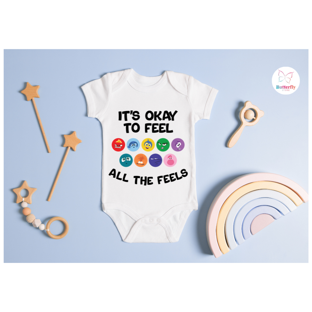 Body Per Neonati Personaggi Inside Out 2