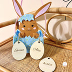 Tag Ovetto Di Pasqua In Legno Personalizzato