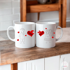 Coppia Di Tazze Personalizzate Per San Valentino