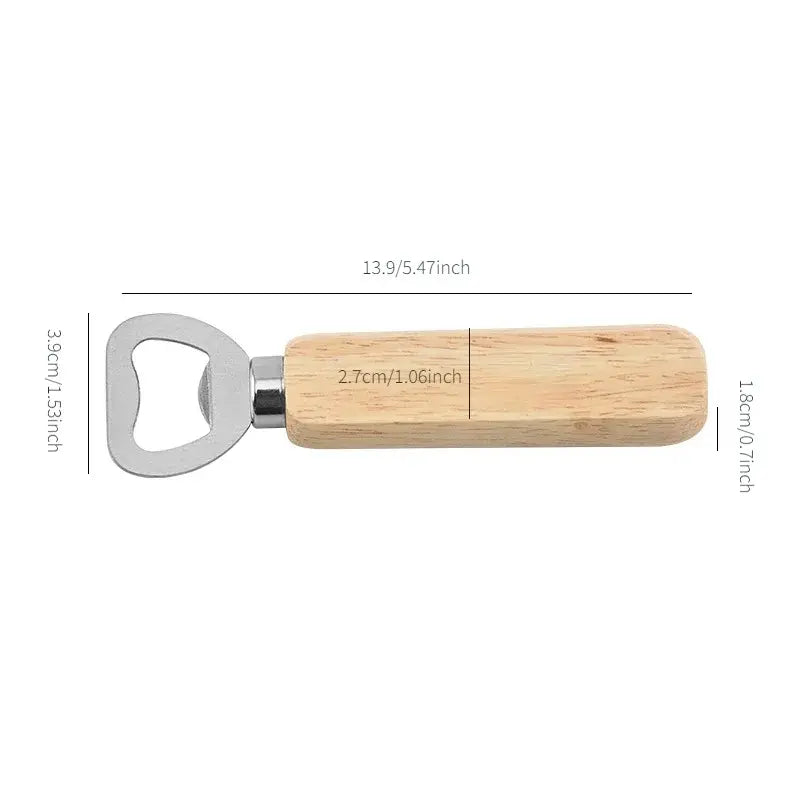 3 apribottiglie con manico in legno per birra, apribottiglie, portatile, durevole, in legno naturale, ottimo regalo per gli uomini 3 apribottiglie con manico in legno per birra, apribottiglie, portatile, durevole, in legno naturale, ottimo regalo per gli uomini