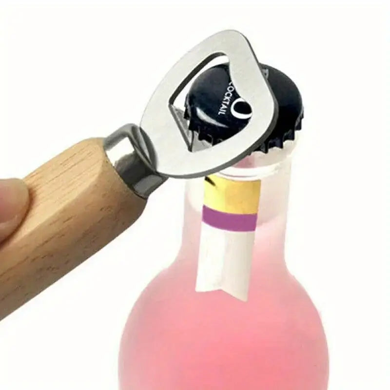 AMJKEJI Apribottiglie, 10 Pezzi Apribottiglie con Manico in Legno, Regali Personalizzato per Papà, Portatili Apribottiglie per Casa, Bar, Barbecue, Campeggio, Feste AMJKEJI Apribottiglie, 10 Pezzi Apribottiglie con Manico in Legno, Regali Personalizzato per Papà, Portatili Apribottiglie per Casa, Bar, Barbecue, Campeggio, Feste