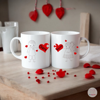 Coppia Di Tazze Personalizzate Per San Valentino