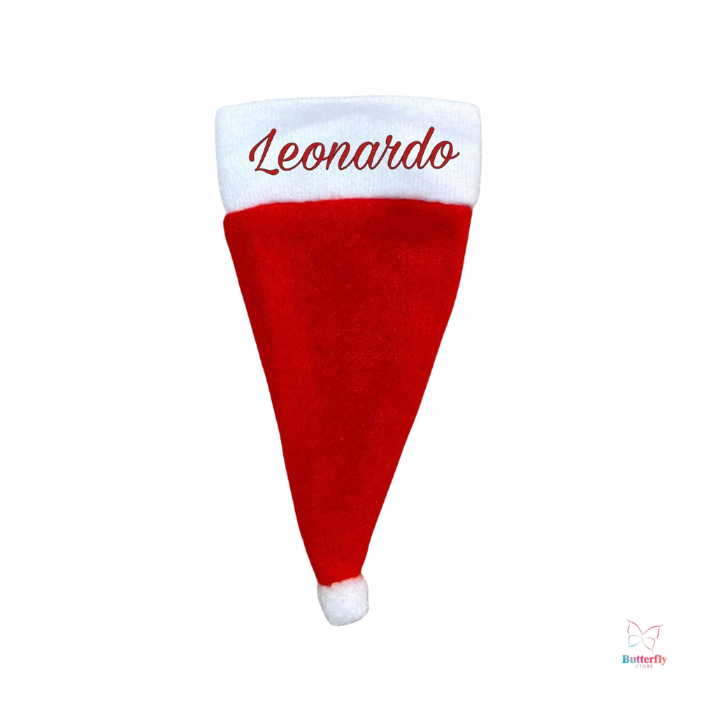 Pack 10 Cappellini Porta Posate Di Natale - Personalizzabili