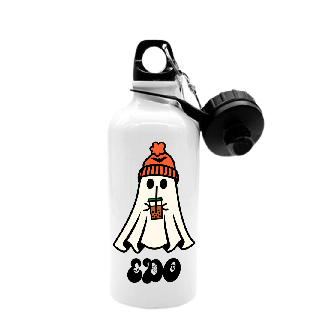 Borraccia Halloween Personalizzata, Doppio Tappo - 500ml