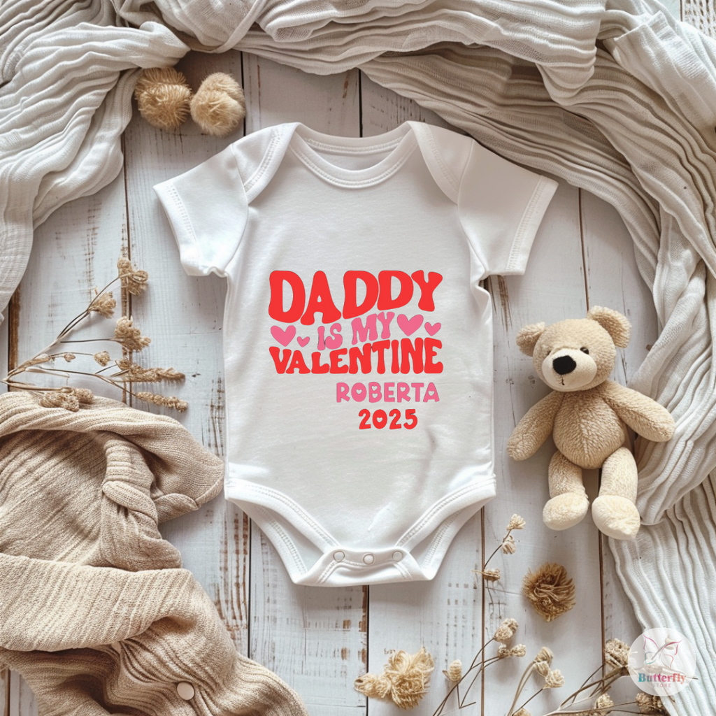 Baby Body Papà è Il Mio Valentino Con Nome
