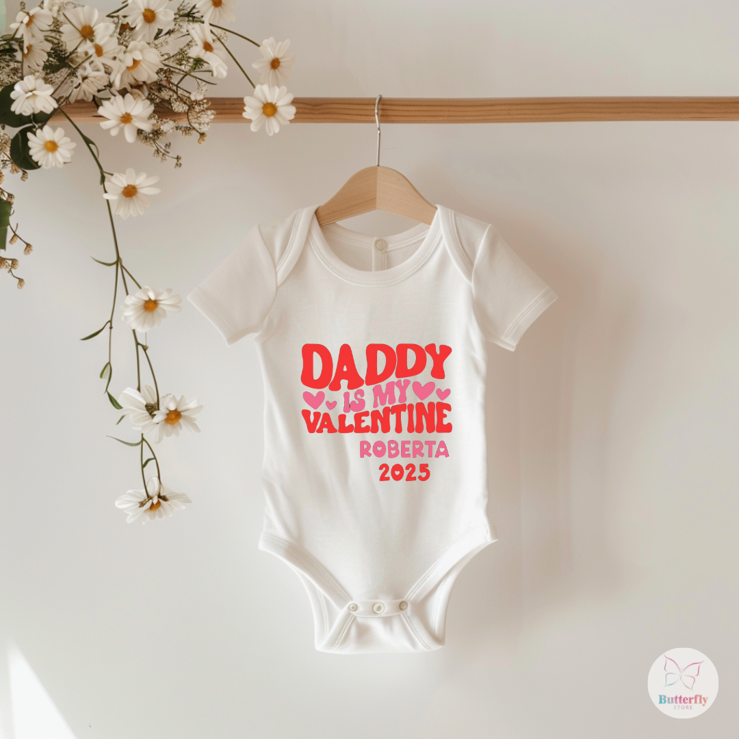 Baby Body Papà è Il Mio Valentino Con Nome