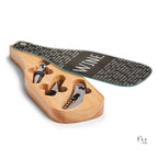 Set Vino 4 Pezzi, Personalizzabile con Dedica