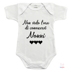 Baby Body "Non Vedo L'Ora Di Conoscervi Nonni"