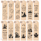 Segnalibro in Legno Personalizzabile con Incisione Sul Retro