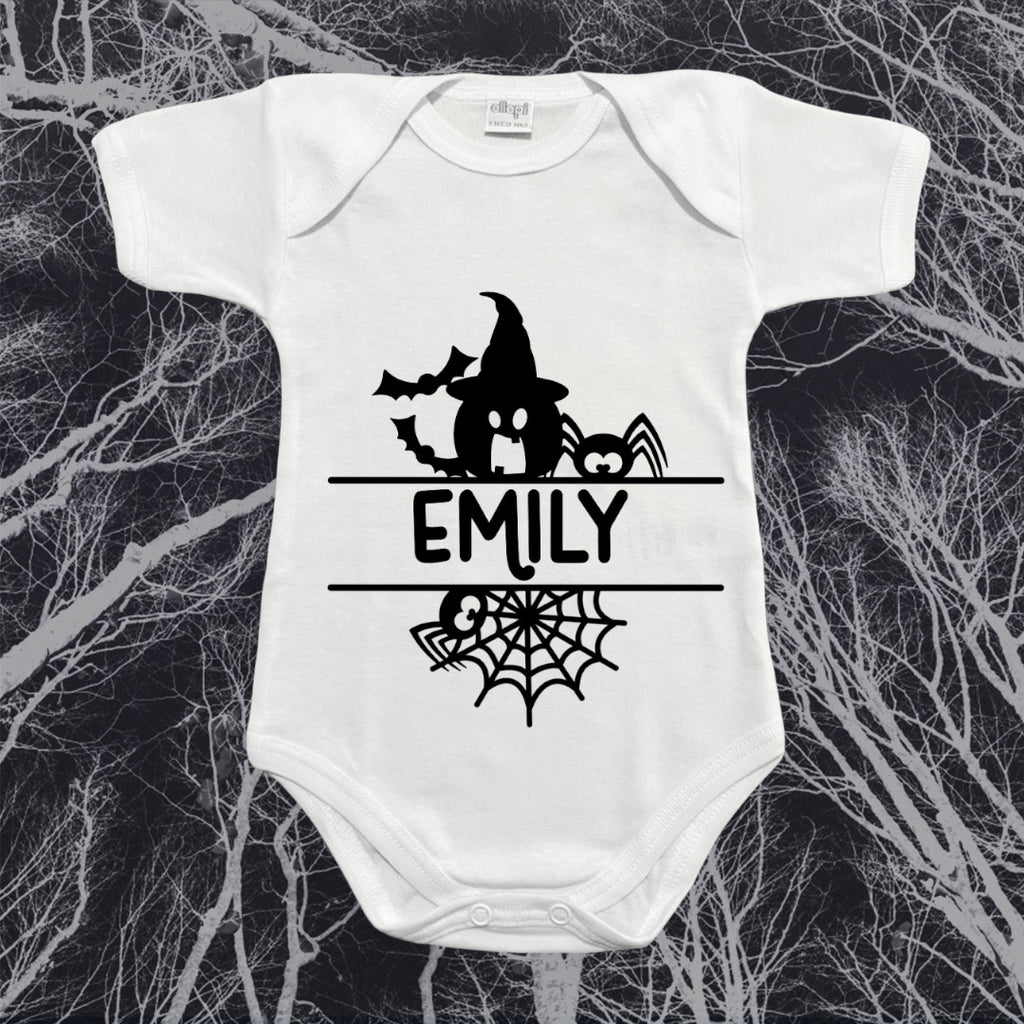 Halloween Body Neonati Mostriciattoli - Con Nome
