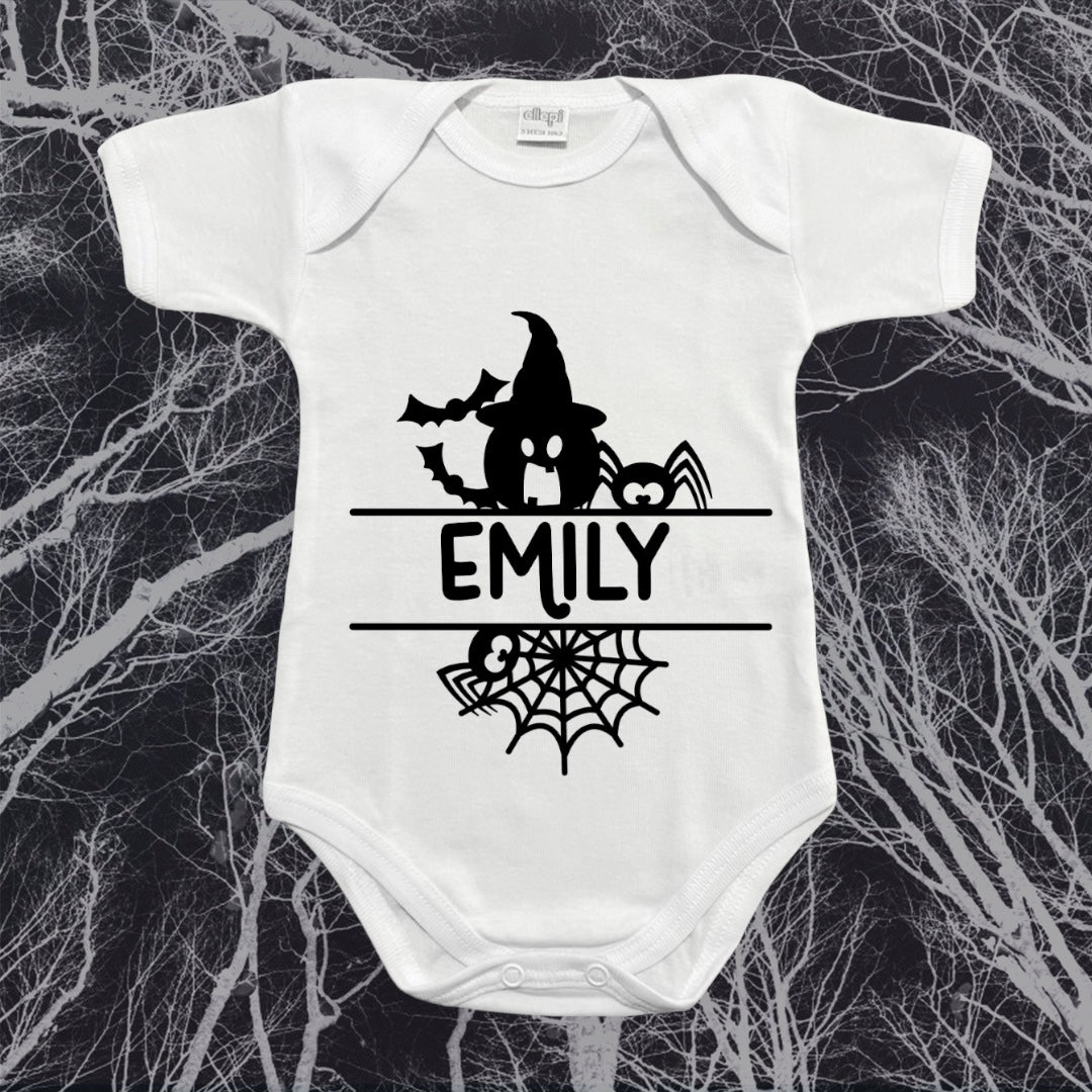 Halloween Body Neonati Mostriciattoli - Con Nome