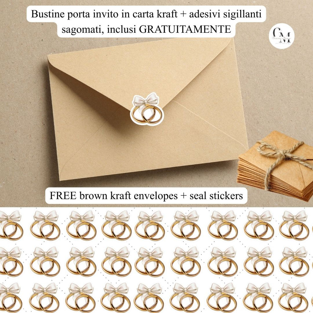 Inviti di Nozze in Legno Personalizzati con Gypsophila/Lavanda/Eucalipto