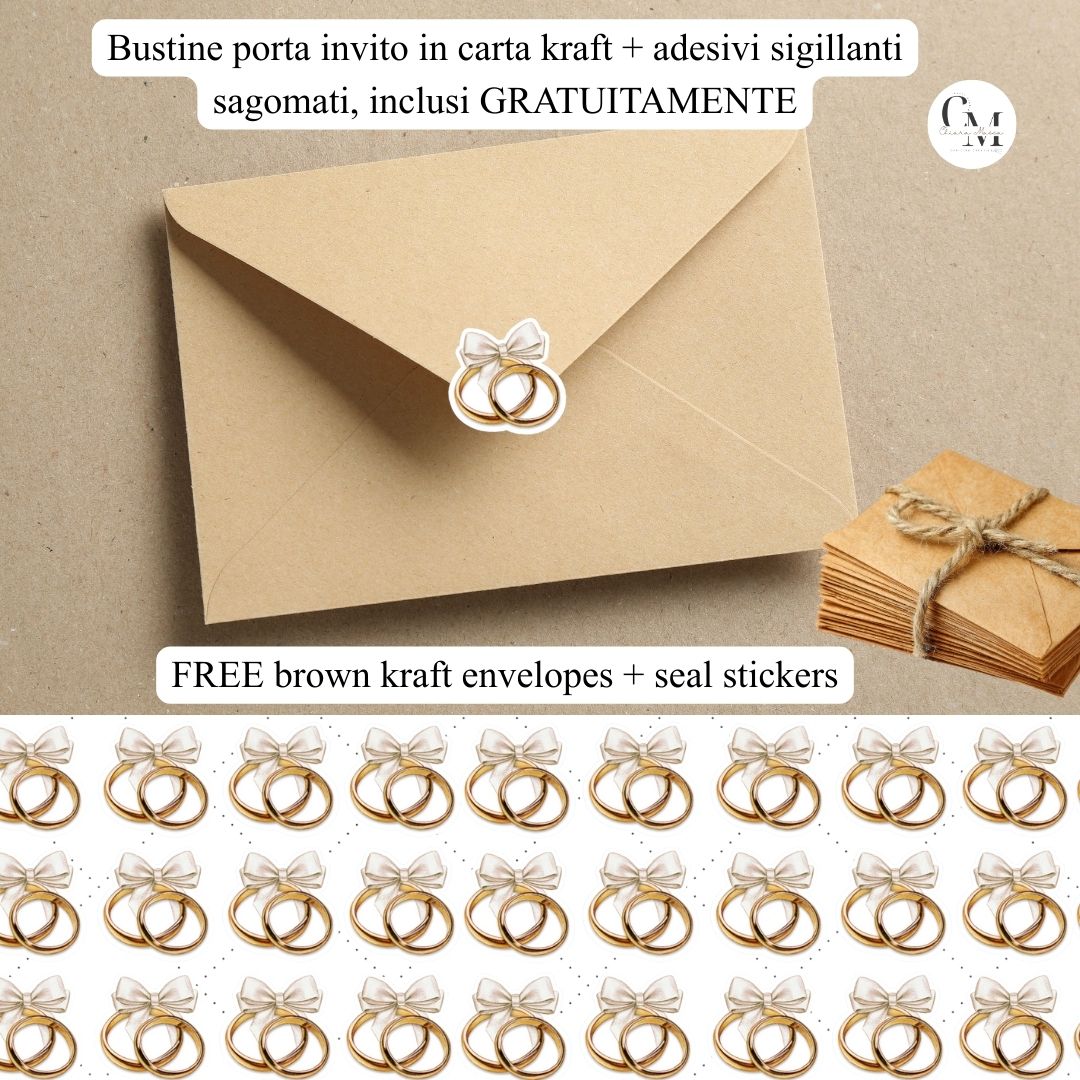 Inviti di Nozze in Legno Personalizzati con Gypsophila/Lavanda/Eucalipto