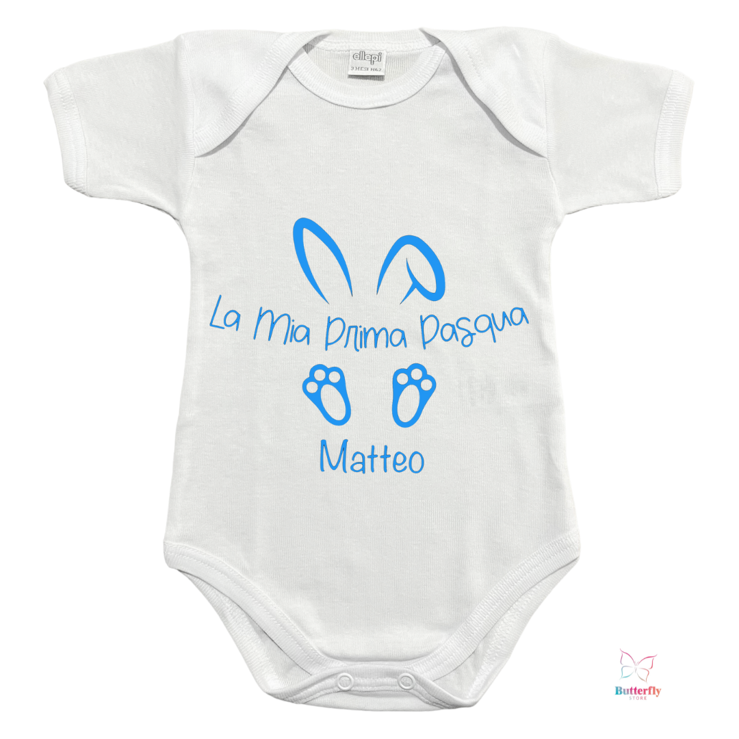 Baby Body La Mia Prima Pasqua - Personalizzabile Con Nome, Bimbo