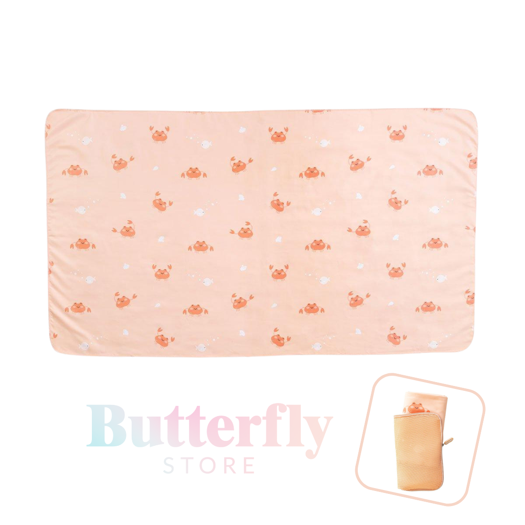 Telo Microfibra Crab Coral