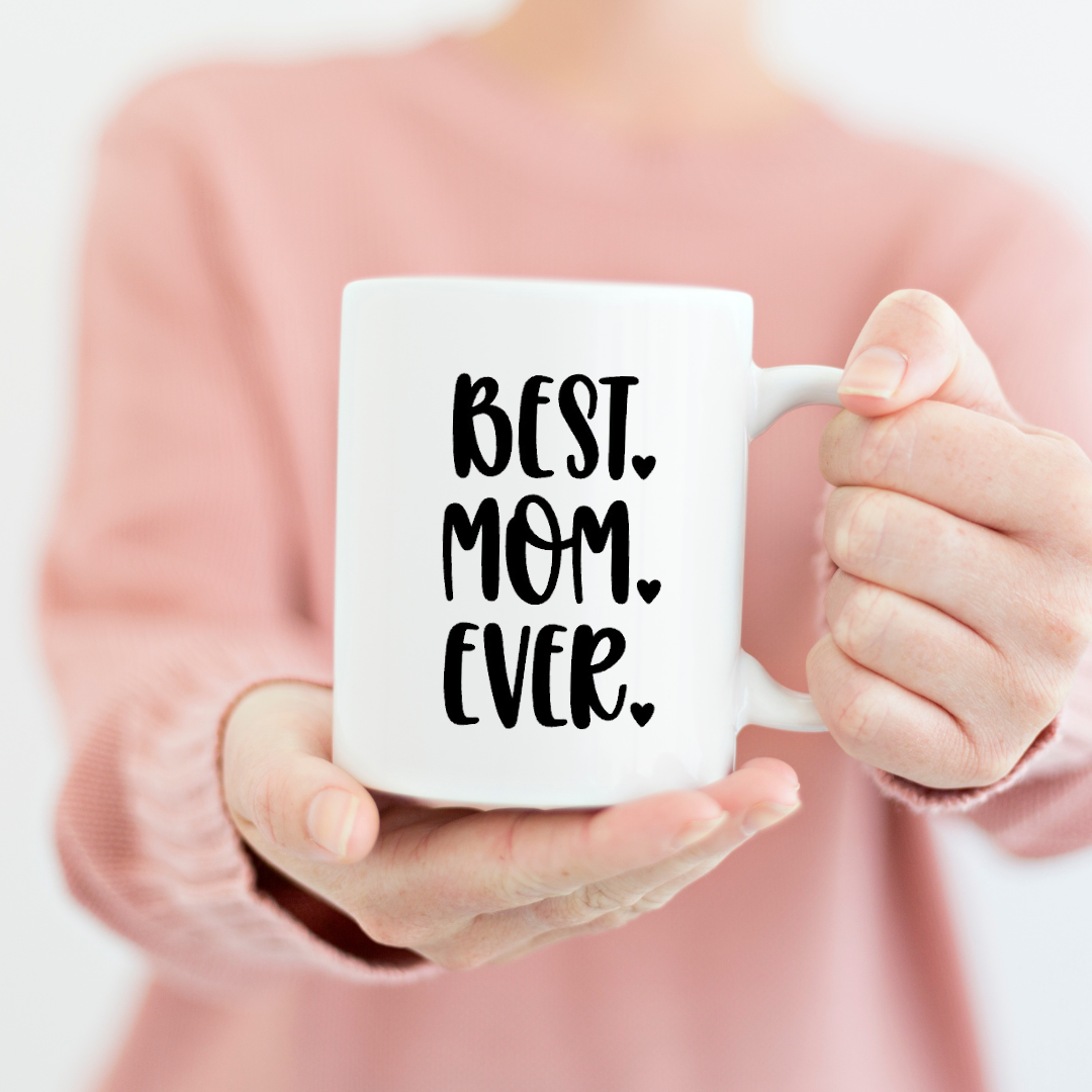 Tazza "Best Mom Ever" - Idea Regalo Mamma