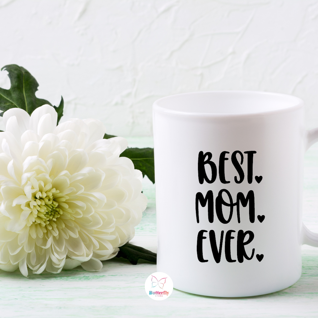 Tazza "Best Mom Ever" - Idea Regalo Mamma