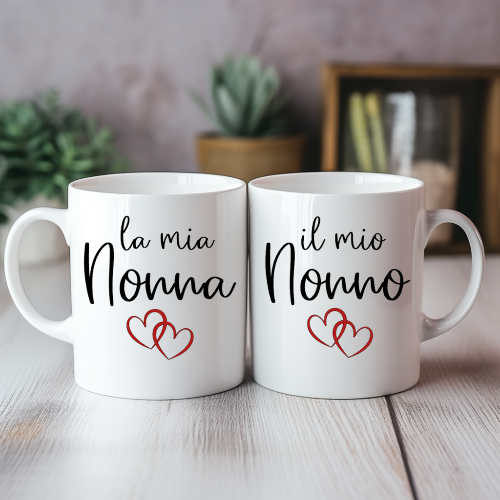 Set 2 Tazze Festa Dei Nonni