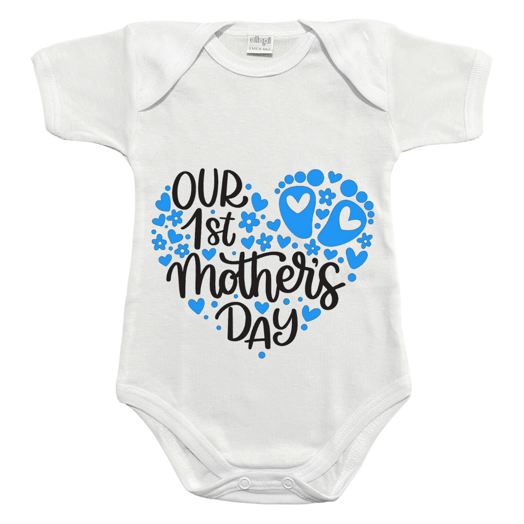 Baby Body La Nostra Prima Festa Della Mamma - Azzurro