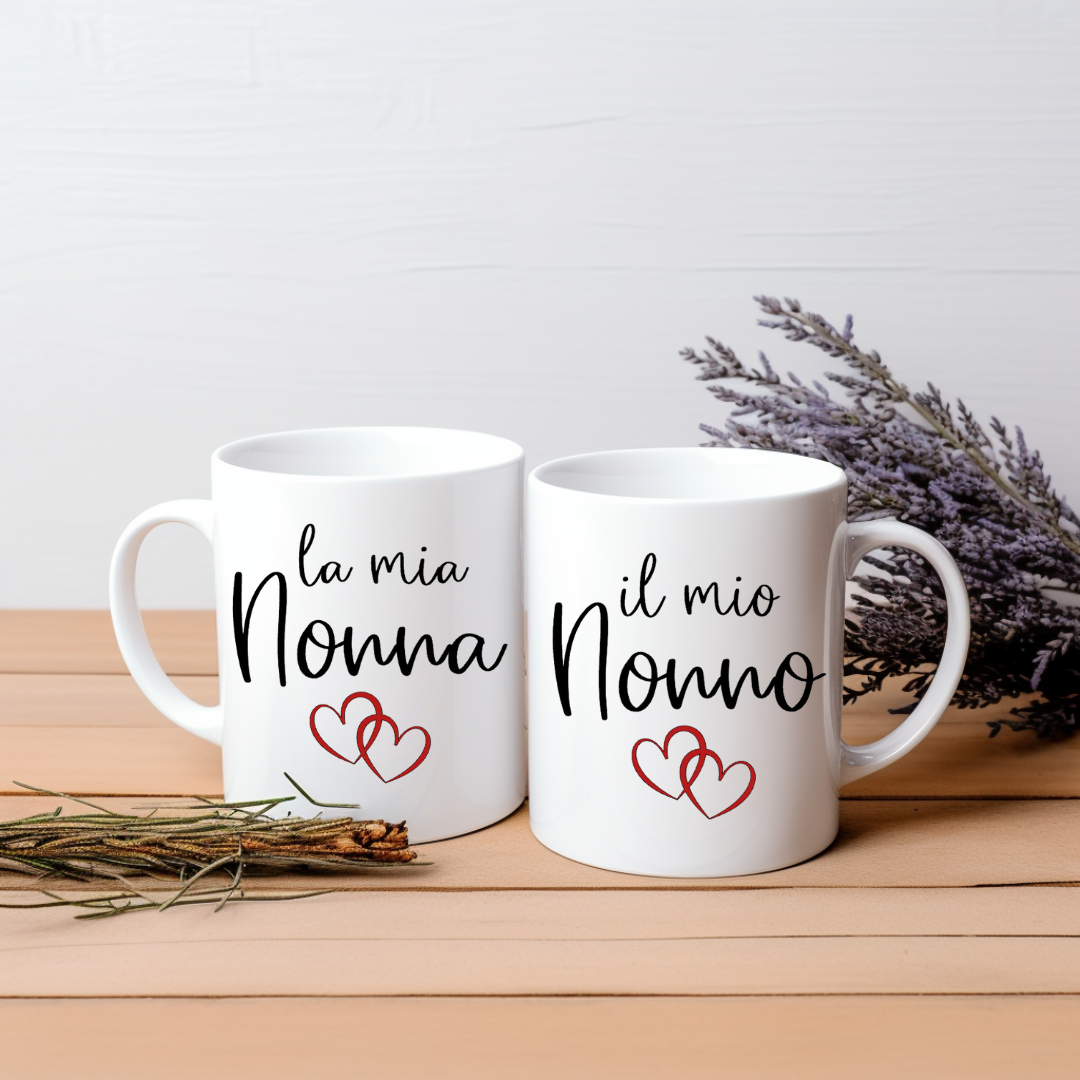 Set 2 Tazze Festa Dei Nonni