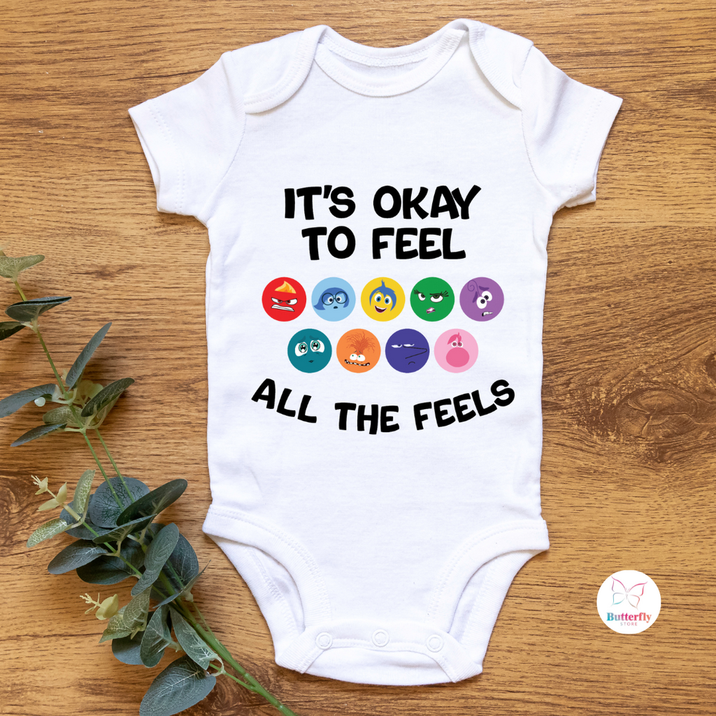 Body Per Neonati Personaggi Inside Out 2