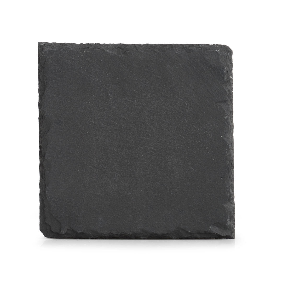 Set Sottobicchieri Quadrati in Ardesia Personalizzati con Logo Aziendale