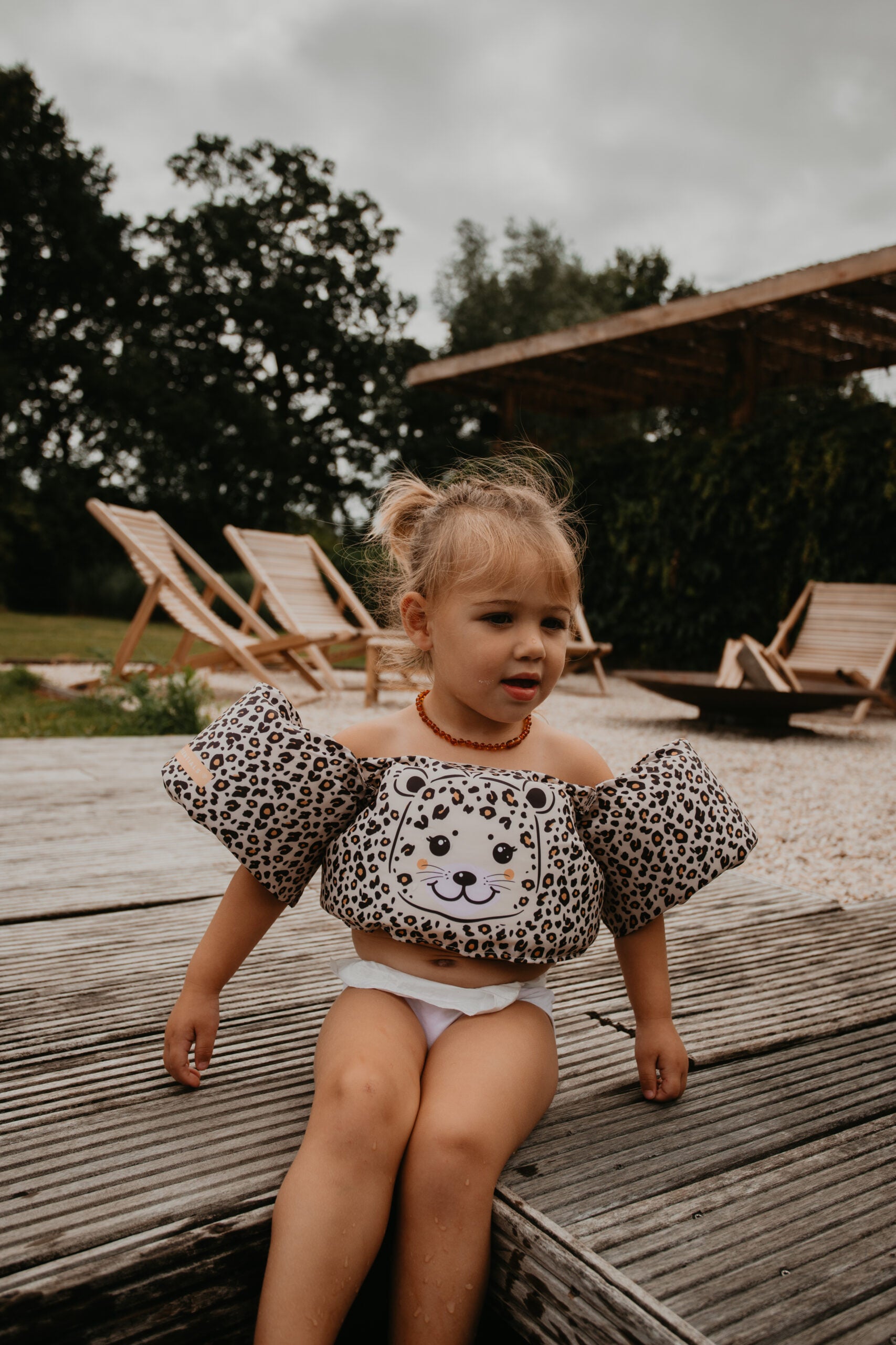 Braccioli Puddle Jumper Pantera Beige