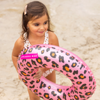 Salvagente A Ciambella Rose Gold Leopard - ⌀50cm