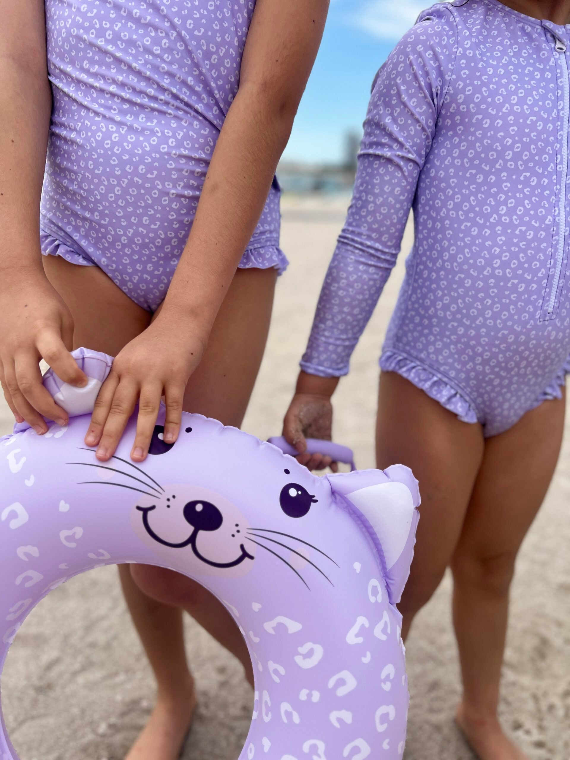 Salvagente A Ciambella Pantera Lilla - ⌀55cm