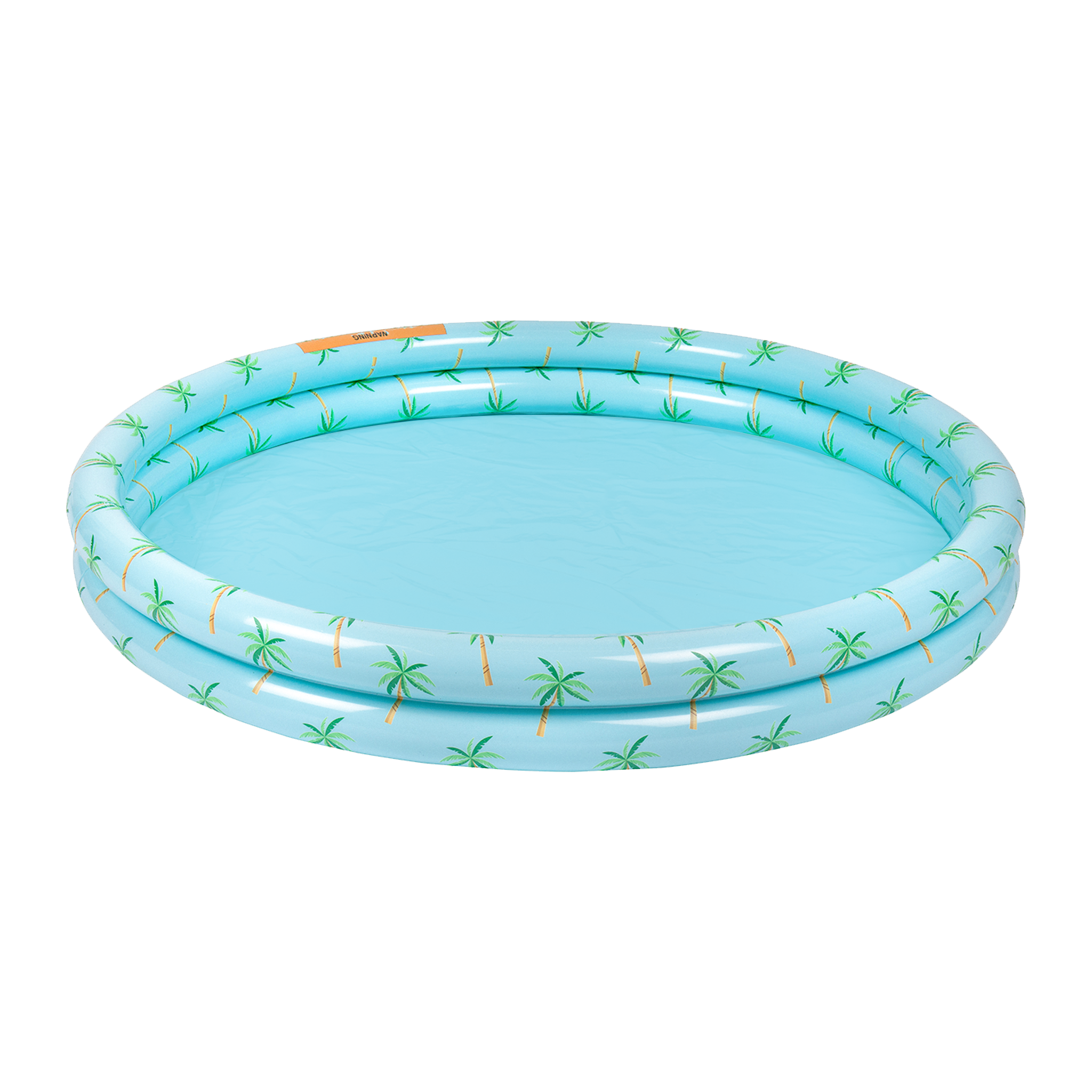 Piscina per Bambini Blu Con Palme 100cm