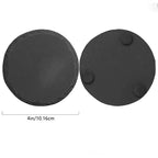 Set Sottobicchieri Rotondi in Ardesia Personalizzati con Logo Aziendale