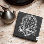 Sottobicchiere Harry Potter in Ardesia Nera Casata Grifondoro