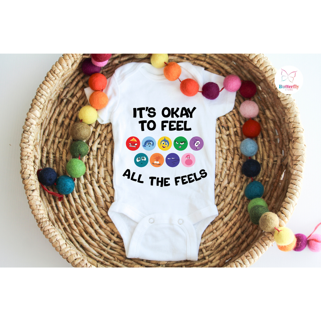 Body Per Neonati Personaggi Inside Out 2