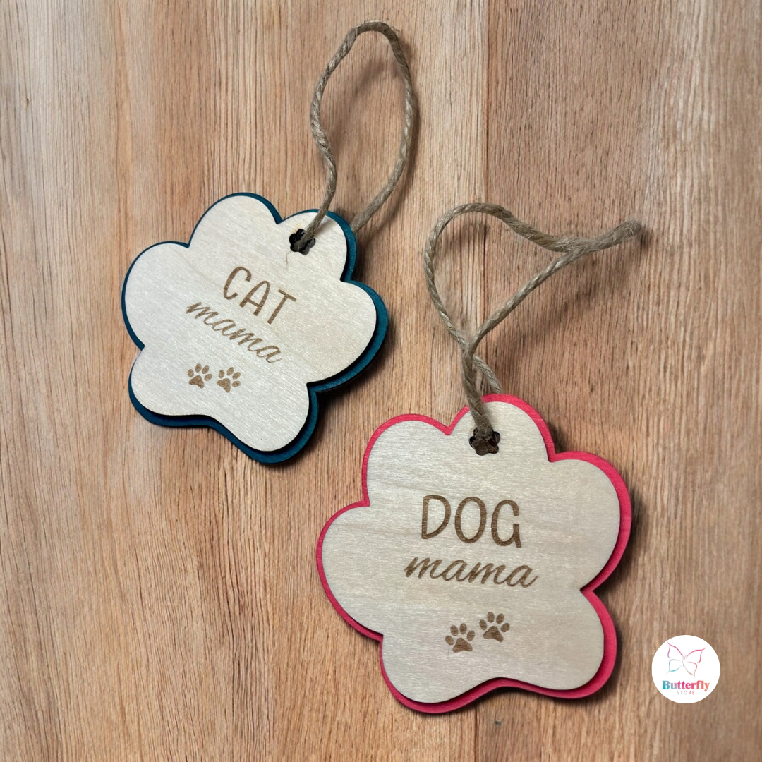 Tag Mamma Amici a Quattro Zampe - Personalizzabile