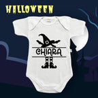 Halloween Body Neonati Streghetta - Con Nome