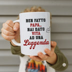 Tazza Divertente per Papà – Idea Regalo Simpatica in Ceramica 325ml