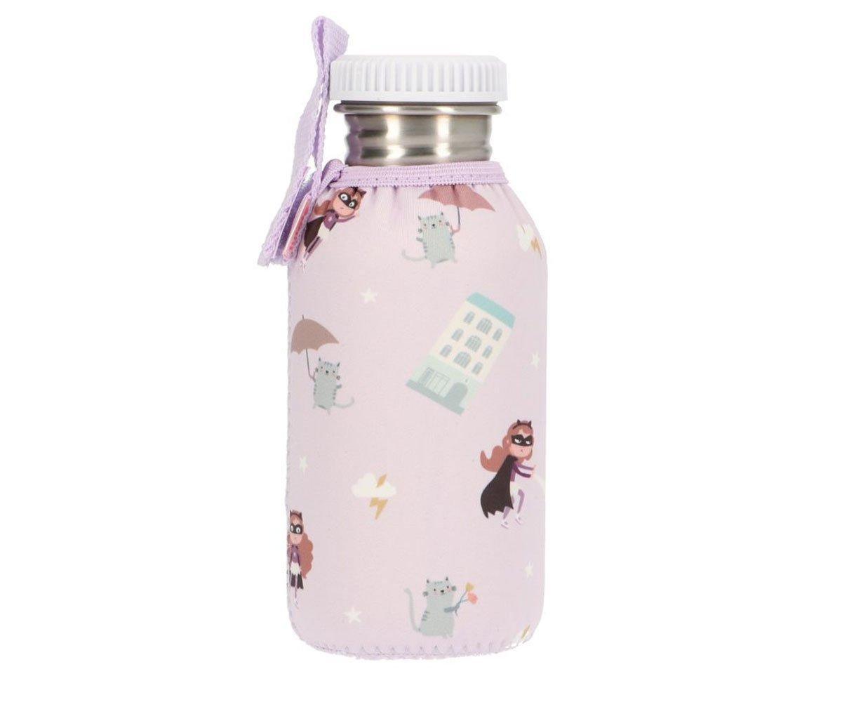 Bottiglia Acciaio Fodera Personalizzabile Fantastic Girl 500ml