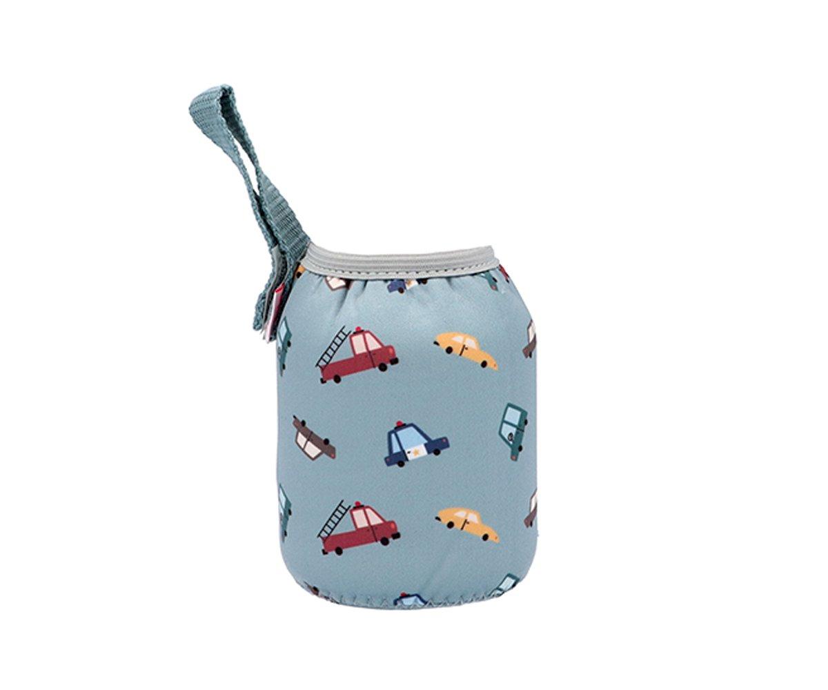 Borraccia Acciaio Con Fodera Vintage Cars 350ml - Personalizzabile