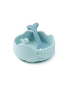 Set Svezzamento Ciotola e Cucchiaino Wally Azzurro