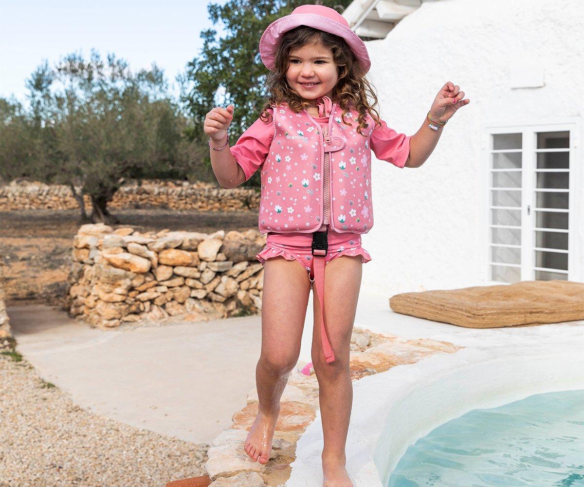 Giacca Galleggiante Apprendimento Flowers