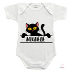 Halloween Body Neonati Gattino - Con Nome