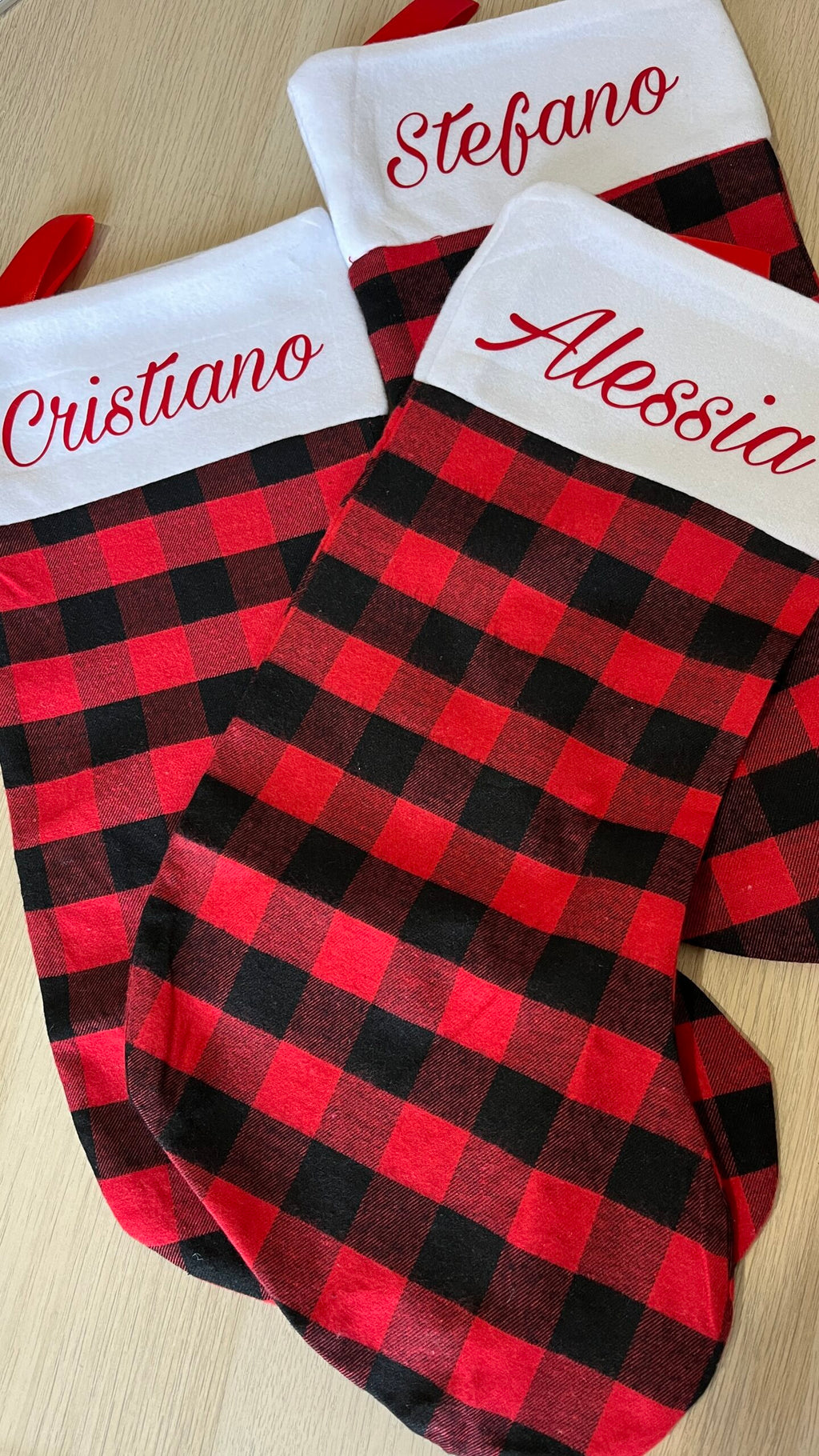 Calza Natalizia Personalizzata con Nome