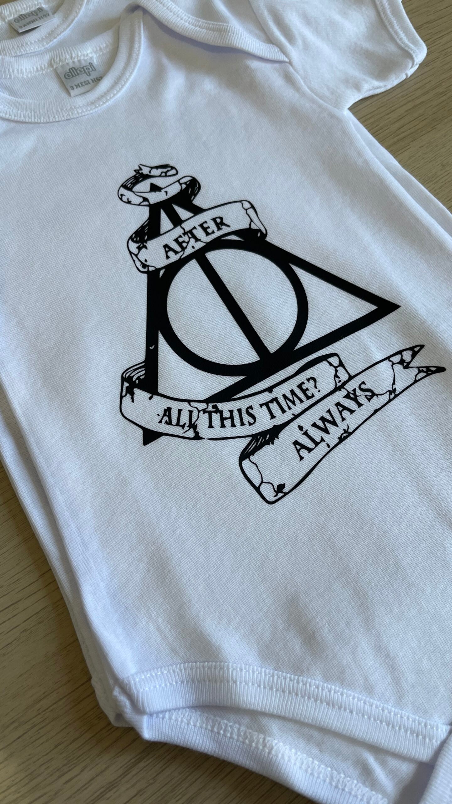 Baby Body "Always" Harry Potter I Doni Della Morte