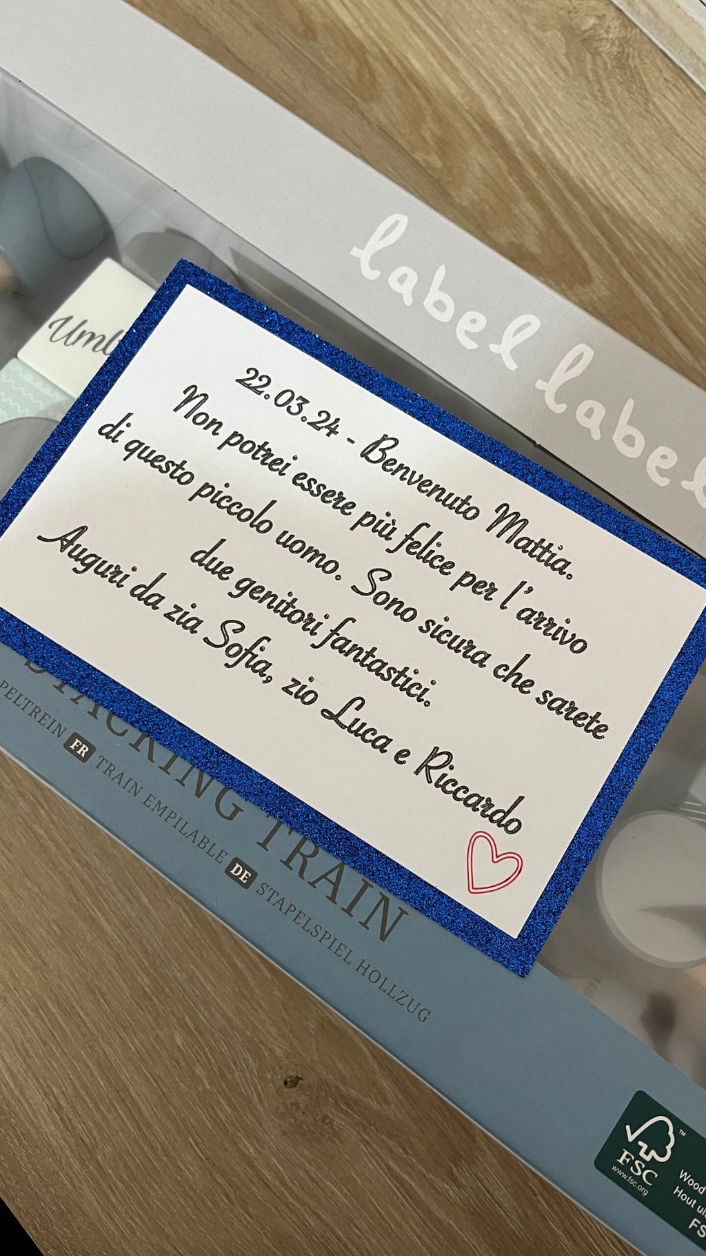 Biglietto Di Auguri Personalizzato