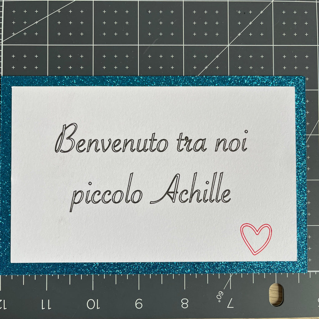 Biglietto Di Auguri Personalizzato