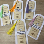 Segnalibro in Legno Personalizzabile con Incisione Sul Retro